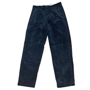 Polo Ralph Lauren men’s 33/32 Andrew pants navy corduroy pleat front vintage